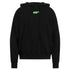 Off White Rave Flyer Skate Print Black Hoodie OMBB085S22FLE005 1070